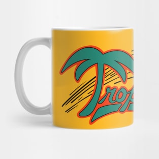 Defunct West Palm Beach Tropics Senior Baseball 1989 Mug